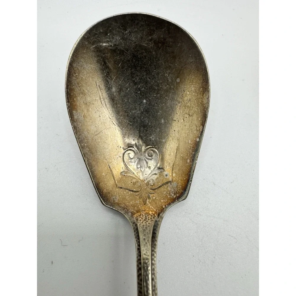 Vintage Puritan Silver Co Silver Seal Plated Spoons Set of 3 Soup Sugar Shell